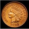 Image 2 : 1902 Indian Cent 1c Grades Choice+ Unc RD