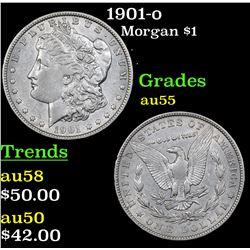 1901-o Morgan Dollar $1 Grades Choice AU