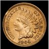 Image 2 : 1864 CN Indian Cent 1c Grades AU Details