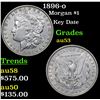 Image 1 : 1896-o Morgan Dollar $1 Grades Select AU