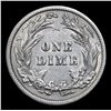 Image 3 : 1916-p Barber Dime 10c Grades Select AU