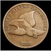 Image 2 : 1858 SL Flying Eagle Cent 1c Grades vf+