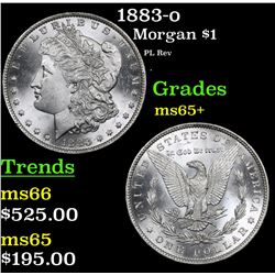 1883-o Morgan Dollar $1 Grades GEM+ Unc