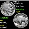 Image 1 : 1924-s Buffalo Nickel 5c Grades vg+