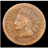 Image 2 : 1876 Indian Cent 1c Grades vg+
