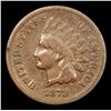 Image 2 : 1878 Indian Cent 1c Grades vf+