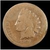 Image 2 : 1874 Indian Cent 1c Grades g+