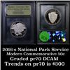 Image 1 : 2016-d National Park Service . . Proof Commem Half Dollar 50c Graded GEM++ Proof Deep Cameo By USCG