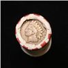 Image 3 : Mixed small cents 1c orig shotgun roll, 1916-d Wheat Cent, 1887 Indian Cent other end