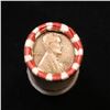 Image 3 : Mixed small cents 1c orig shotgun roll, 1918-d Wheat Cent, 1925-s Wheat Cent other end