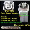 Image 1 : Proof 2003-s Roosevelt Dime 10c roll, 50 pieces (fc)