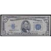 Image 2 : 1934C $5 Blue Seal Silver Certificate . . Grades f+