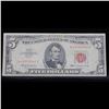 Image 2 : 1963 $5 Red seal United States Note . . Grades vf++