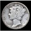 Image 2 : 1926-p Mercury Dime 10c Grades f+