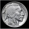 Image 2 : 1937-p Buffalo Nickel 5c Grades xf+