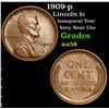 Image 1 : 1909-p Lincoln Cent 1c Grades Choice AU/BU Slider