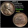 Image 1 : 1911-p Lincoln Cent 1c Grades Choice AU/BU Slider
