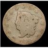 Image 2 : 1825 Coronet Head Large Cent 1c Grades g details