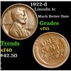 Image 1 : 1922-d Lincoln Cent 1c Grades vf++