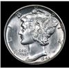 Image 2 : 1943-p Mercury Dime 10c Grades GEM+ Unc