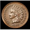 Image 2 : 1865 Indian Cent 1c Grades vf++