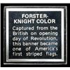 Image 3 : Flags of the American Revolution Forster-Knight Color .6oz .925 Sterling Silver Bar Grades