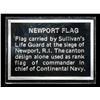 Image 3 : Flags of the American Revolution Newport Flag .8oz .925 Sterling Silver Bar Grades