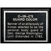 Image 3 : Flags of the American C-In-C Gurd Color .8oz .925 Sterling Silver Bar Grades
