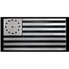 Image 2 : Flags of the American Revolution 3rd Maryland Regiment Color 1.2oz .925 Sterling Silver Bar Grades