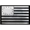 Image 2 : Flags of the American Revolution L'enfant Flag 1oz .925 Sterling Silver Bar Grades