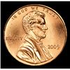 Image 2 : 2005-p Lincoln Cent 1c Grades GEM++ RD