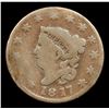 Image 2 : 1817 Coronet Head Large Cent 1c Grades vg+