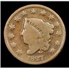 Image 2 : 1827 Coronet Head Large Cent 1c Grades vg, very good