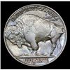 Image 3 : 1937-d Buffalo Nickel 5c Grades Choice+ Unc