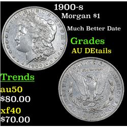 1900-s Morgan Dollar $1 Grades AU Details