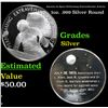 Image 1 : America In Space Performing Extravehicular Activity 1oz. .999 Silver Round Grades