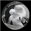 Image 2 : America In Space Performing Extravehicular Activity 1oz. .999 Silver Round Grades