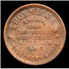 Image 2 : Undated Civil War Token 1c Grades vf details