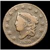 Image 2 : 1830 Coronet Head Large Cent 1c Grades f+