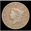 Image 2 : 1820 Coronet Head Large Cent 1c Grades f+