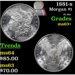 1881-s Morgan Dollar $1 Grades Select+ Unc