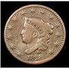 Image 2 : 1828 Coronet Head Large Cent 1c Grades f+