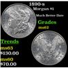 Image 1 : 1890-s Morgan Dollar $1 Grades Select Unc