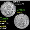 Image 1 : 1898-p Morgan Dollar $1 Grades Choice Unc