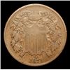 Image 2 : 1871 Two Cent Piece 2c Grades vf++
