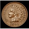 Image 2 : 1901 Indian Cent 1c Grades Choice+ Unc BN