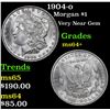 Image 1 : 1904-o Morgan Dollar $1 Grades Choice+ Unc