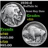 Image 1 : 1926-d Buffalo Nickel 5c Grades vf+