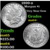 Image 1 : 1899-o Morgan Dollar $1 Grades Choice+ Unc