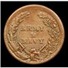 Image 3 : 1863 Army & Navy Civil War Token 1c Grades Choice AU/BU Slider